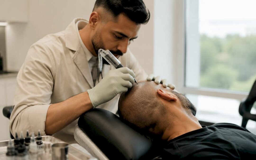 What is the micro hairline technique?